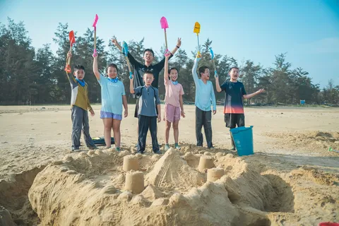 海南营活动图：桨板